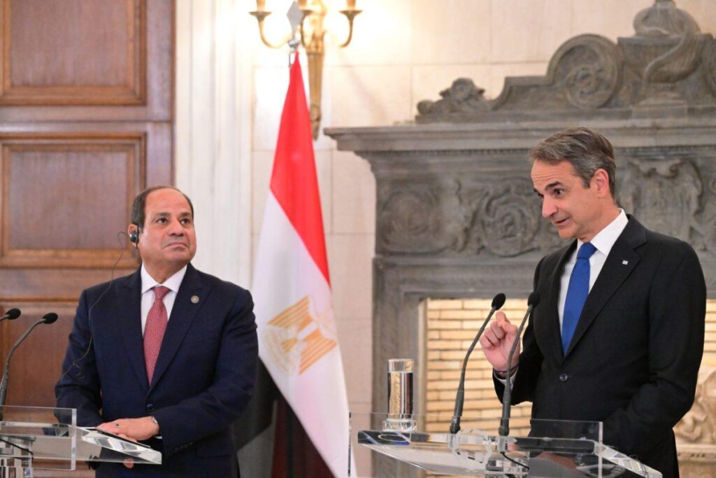 Τηλεφωνική επικοινωνία Μητσοτάκη – Αλ Σίσι για την Μονή Σινά: «Η λύση βρίσκεται στη συμφωνία της 7ης Μαΐου – Ελληνική αντιπροσωπεία στην Αίγυπτο»