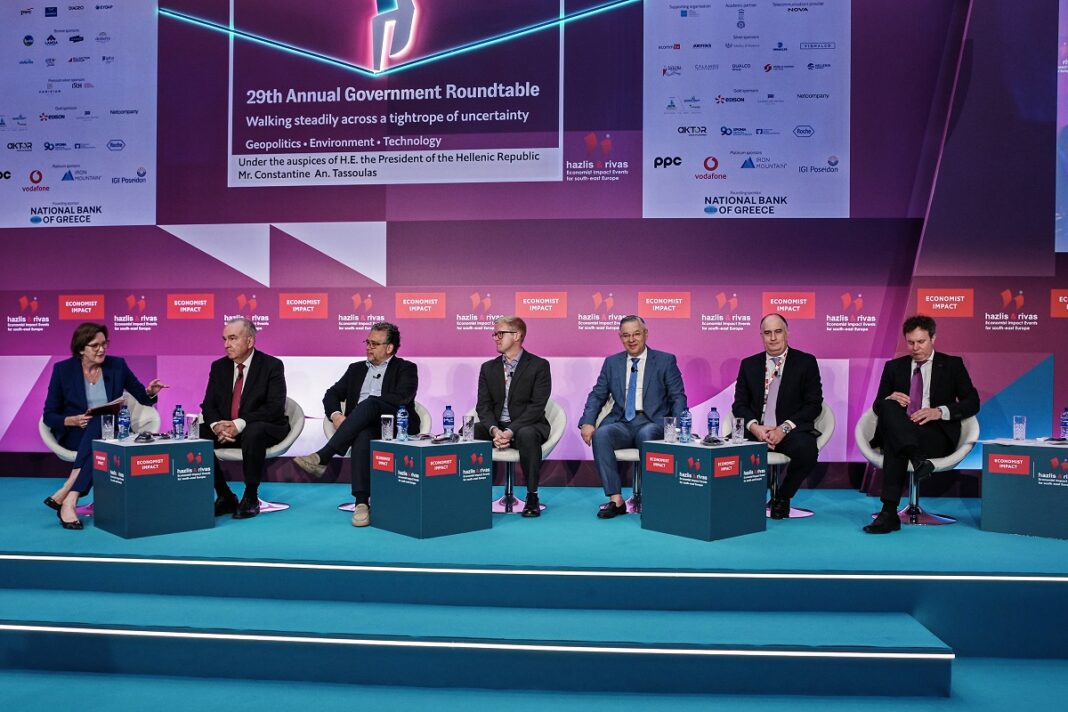 29η ΣΥΖΗΤΗΣΗ ΤΟΥ ECONOMIST ΜΕ ΤΗΝ ΕΛΛΗΝΙΚΗ ΚΥΒΕΡΝΗΣΗ / 3η ΗΜΕΡΑ (ΔΙΟΝΥΣΗΣ ΠΑΤΕΡΑΚΗΣ/EUROKINISSI)