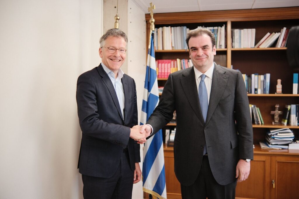 Κυριάκος Πιερρακάκης και Γερούν Ντάισελμπλουμ