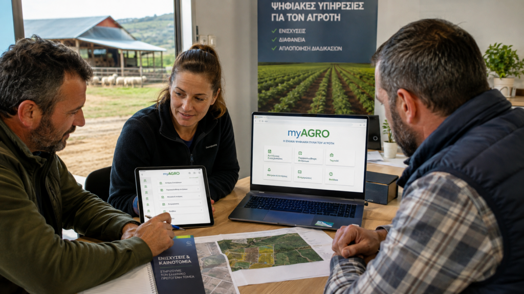 myAGRO: Βήμα-βήμα η αίτηση για τις αγροτικές ενισχύσεις – Οι προθεσμίες και οι πληρωμές