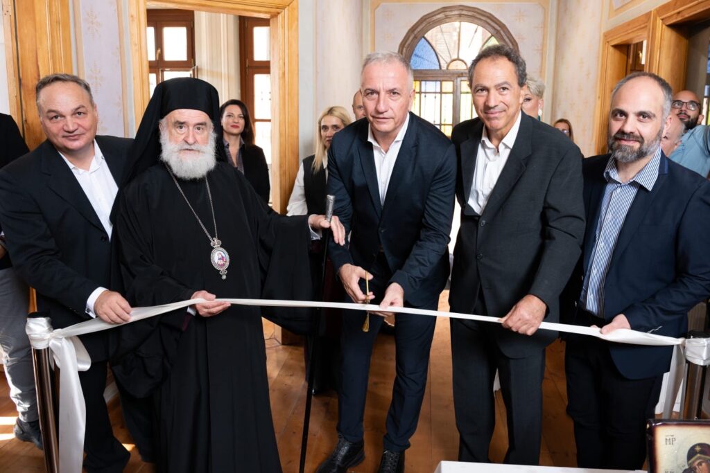 Ο Σταύρος Καλαφάτης εγκαινίασε τις νέες υποδομές του ΙΕΛ στην Ξάνθη