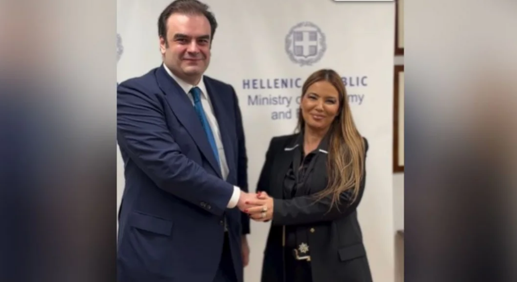 Πιερρακάκης: Συνάντηση με την Ισραηλινή πρέσβειρα – Ενίσχυση διμερούς οικονομικής συνεργασίας στο επίκεντρο