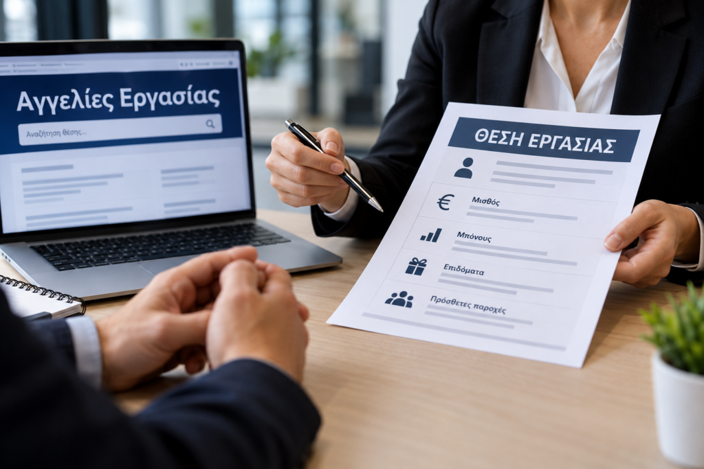 Προσλήψεις: Τι αλλάζει από 1η Νοεμβρίου – Υποχρεωτική αναγραφή μισθού στις αγγελίες
